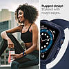 Чехол Spigen для Apple Watch 4/5/6/ SE/ 7 (44/45mm) Rugged Armor, Navy Blue (ACS02224), фото 10