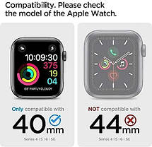 Чехол Spigen для Apple Watch 40 мм - Ultra Hybrid, Crystal Clear (ACS00427), фото 3