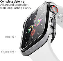 Чехол Spigen для Apple Watch 40 мм - Ultra Hybrid, Crystal Clear (ACS00427), фото 5