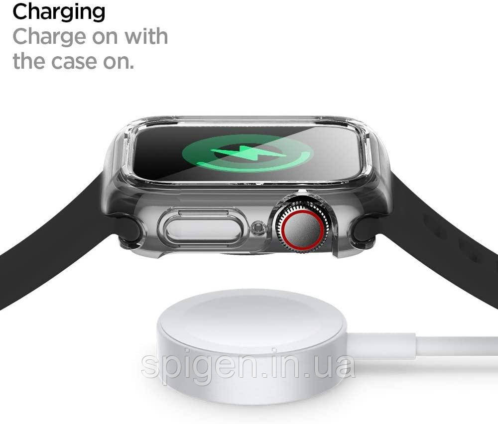 Чехол Spigen для Apple Watch 40 мм - Ultra Hybrid, Crystal Clear (ACS00427) - фото 6 - id-p1673541827