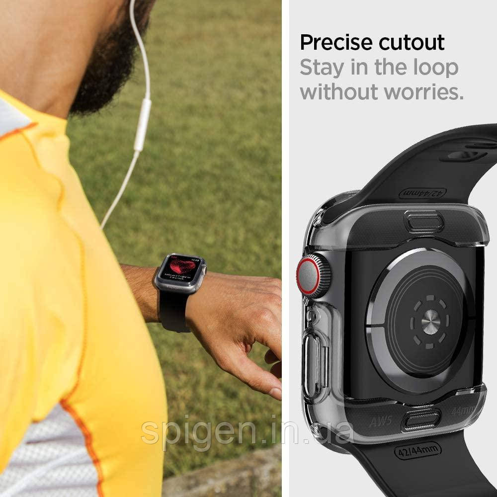 Чехол Spigen для Apple Watch 40 мм - Ultra Hybrid, Crystal Clear (ACS00427) - фото 7 - id-p1673541827