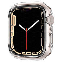 Чохол Spigen для Apple Watch 45 мм — (7 серія) Ultra Hybrid, Crystal Clear (ACS04180), фото 6