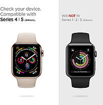 Чохол Spigen для Apple Watch (45 / 44mm) Rugged Armor, White (062CS24471), фото 3