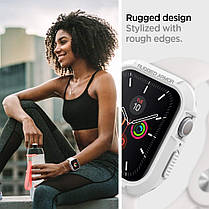 Чохол Spigen для Apple Watch (45 / 44mm) Rugged Armor, White (062CS24471), фото 4
