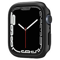 Чохол Spigen для Apple Watch 7 (45 mm) Thin Fit, Black (ACS04174), фото 3