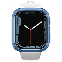 Чехол Spigen для Apple Watch 7 (41mm) Thin Fit, Blue (ACS04186), фото 3