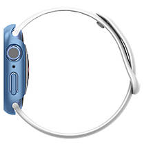 Чехол Spigen для Apple Watch 7 (41mm) Thin Fit, Blue (ACS04186), фото 6
