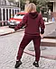Жіночий теплий костюм на флісі батал новинка 2022, фото 7