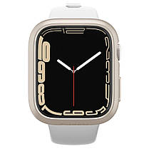 Чехол Spigen для Apple Watch 7 (41mm) Thin Fit, Starlight (ACS04185), фото 3