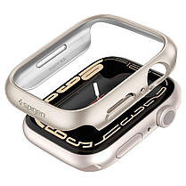 Чехол Spigen для Apple Watch 7 (41mm) Thin Fit, Starlight (ACS04185), фото 6