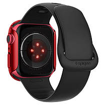 Чохол Spigen для Apple Watch 7 (45 mm) Thin Fit, Metallic Red (ACS04177), фото 6