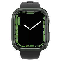 Чохол Spigen для Apple Watch 7 / 8 / 9 (45 mm) Thin Fit, Military Green (ACS04175), фото 3