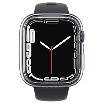 Чохол Spigen для Apple Watch 7 / 8 / 9 (45 mm) Thin Fit, (Прозорий) Crystal Cleare (ACS04179), фото 3