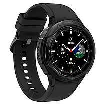 Чехол Spigen для Galaxy Watch 4 (46mm) - Liquid Air , Black (ACS03140), фото 5