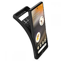 Чохол Spigen для Google Pixel 6A — Liquid Air, Matte Black (ACS04474), фото 6