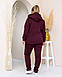 Теплий жіночий спортивний костюм (брюки на флісі і кофта на овчині), фото 10