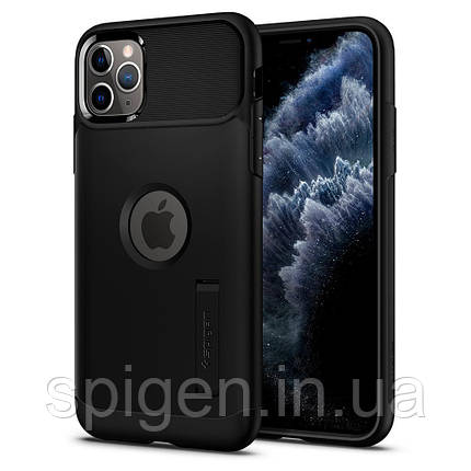 Чохол Spigen для iPhone 11 Pro — Slim Armor, Black (077CS27107), фото 1