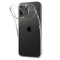Чохол Spigen для iPhone 12 / 12 Pro Liquid Crystal, Crystal Clear (ACS01697), фото 3