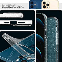 Чохол Spigen для iPhone 12/ iPhone 12 Pro Liquid Crystal Glitter, (пошкоджена упаковка) (ACS01698), фото 6