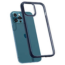 Чохол Spigen для iPhone 12/12 Pro - Ultra Hybrid, Navy Blue (ACS02251), фото 3