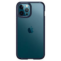 Чохол Spigen для iPhone 12/12 Pro - Ultra Hybrid, Navy Blue (ACS02251), фото 4