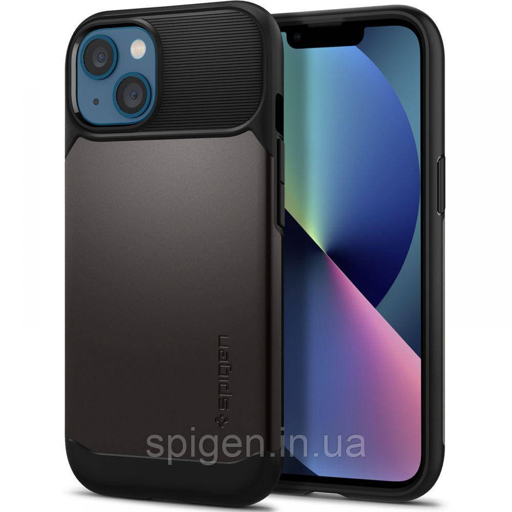 Чохол Spigen для iPhone 13 — Slim Armor Mag (MagSafe), Gunmetal (ACS03423)
