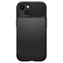 Чохол Spigen для iPhone 13 — Slim Armor Mag (MagSafe), Gunmetal (ACS03423), фото 3