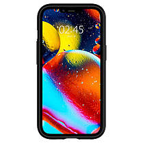 Чохол Spigen для iPhone 13 — Slim Armor Mag (MagSafe), Gunmetal (ACS03423), фото 6