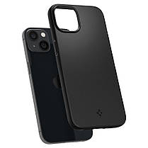 Чохол Spigen для iPhone 13 — Thin Fit, Black (ACS03677), фото 3