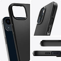 Чохол Spigen для iPhone 13 — Thin Fit, Black (ACS03677), фото 4