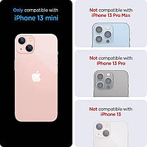 Чехол Spigen для iPhone 13 mini - Silicone Fit, Black (ACS03339), фото 3