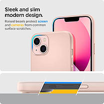 Чохол Spigen для iPhone 13 mini — Silicone Fit, Pink (ACS03900), фото 5
