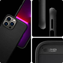 Чохол Spigen для iPhone 13 Pro — Mag Armor (сумісний з MagSafe) Matte Black (ACS03281), фото 6
