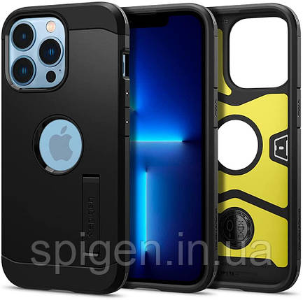 Чехол Spigen для iPhone 13 Pro - Tough Armor, Black (ACS03277), фото 1