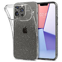 Чехол Spigen для iPhone 13 Pro Max - Liquid Crystal Glitter, Crystal Quartz (ACS03198), фото 3