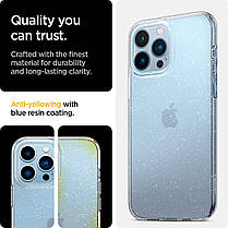 Чехол Spigen для iPhone 13 Pro Max - Liquid Crystal Glitter, Crystal Quartz (ACS03198), фото 4