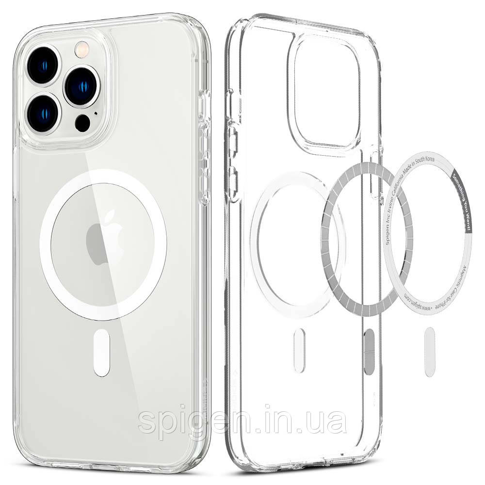 Чохол Spigen для iPhone 13 Pro Max - Hybrid Ultra MagSafe, White (ACS03210)