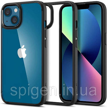 Чохол Spigen для iPhone 13 Ultra Hybrid, Matte Black (ACS03523), фото 1