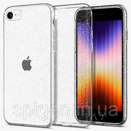 Чехол Spigen для iPhone SE 2022/ 2020/ 8/ 7 - Liquid Crystal, Glitter Crystal (042CS21760), фото 1