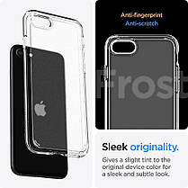 Чехол Spigen для iPhone SE 2022/ 2020/ 8/ 7 - Ultra Hybrid, Frost Cleare (ACS04354), фото 4