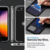 Чехол Spigen для iPhone SE 2022/ 2020/ 8/ 7 - Ultra Hybrid, Frost Cleare (ACS04354), фото 6