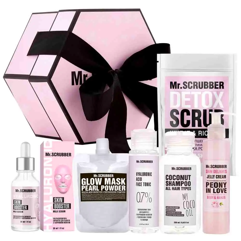 Подарунковий набір косметики по догляду WOMAN SET Mr.Scrubber
