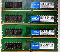 Новая память DDR4 16GB Crucial для всех ПК PC4 2133 MHZ Intel AMD