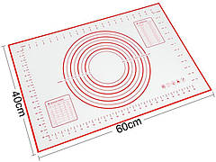 Килимок для випічки силіконовий 60*40 см армований