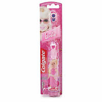 Електрична зубна щітка Colgate дитяча на батарейці Barbie екстра м'яка