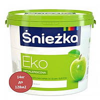 Краска гипоаллергенная Sniezka Эко 14 кг белый (205328)
