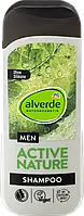 Alverde MEN Shampoo Active Nature Мужской органический шампунь для волос 200 мл