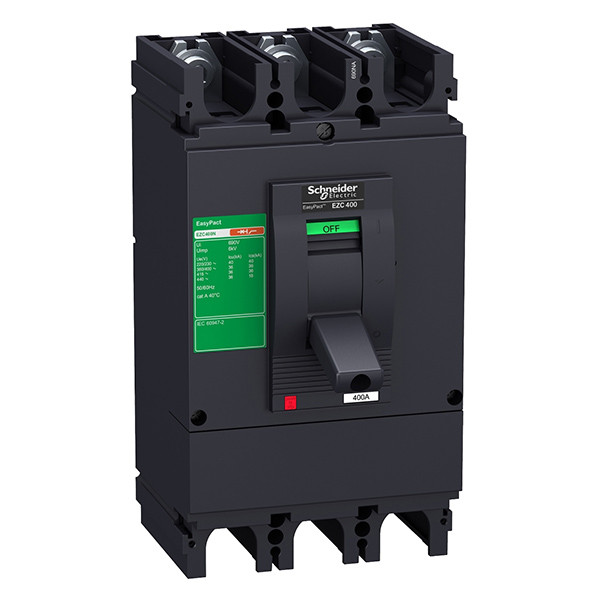 Автоматичний вимикач Schneider Electric EasyPact 36 кA 400 В 3P/3T 400A (EZC400N3400N), фото 1