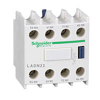 Дополнительные контакты фронтальные Schneider Electric TeSys 2NO+2NC (LADN22)