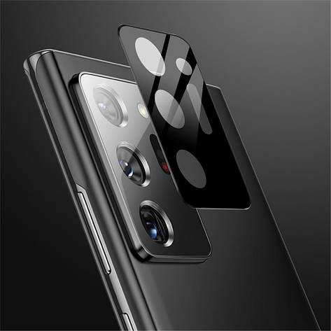 Захисне скло на камеру 3D для Samsung Galaxy Note 20 Black, фото 1